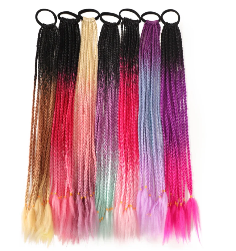 
Предварительно растягивающиеся плетеные волосы для наращивания, синтетические волосы для наращивания, легкие плетеные волосы 