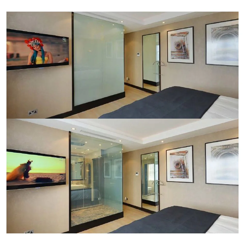 Gaoming huichi smart glass switchable elctrochromic dimmable window glass spd smart glass