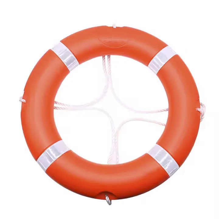 High Quality HDPE Plastic Ring Life Buoy 2.5kg to 4.3kg Marine Equipment Swim Made with Durable Foam Material