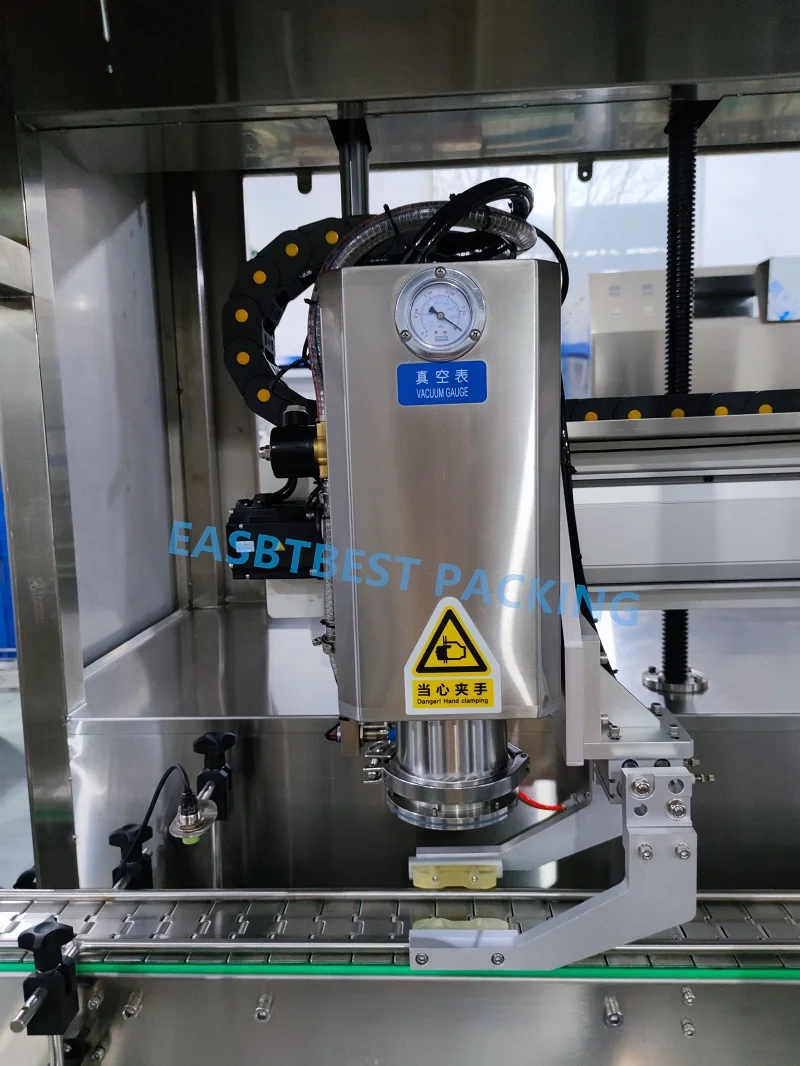 Automatic Syrup Chili Sauce Honey Glass Jam Jar Filling and Capping Machine