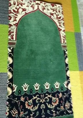 High Quality Royal Church Carpet 100% PP Anti-skip Muslim Wilton Prayer Carpet for Mosque