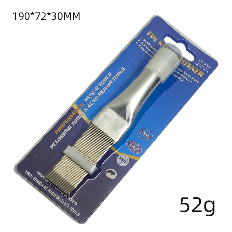 Universal Car Radiator Condenser Fin Comb Air Conditioner Cleaning Clean Coil Straightener Hand Cleaning Tool Auto Cooling