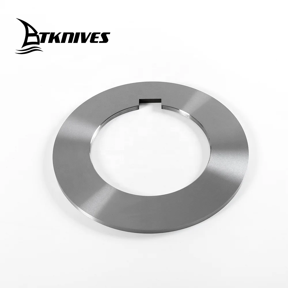 High Wear Resistance Metal Sheet Cutting Industrial Machine Circular Slitting Steel Round Blade