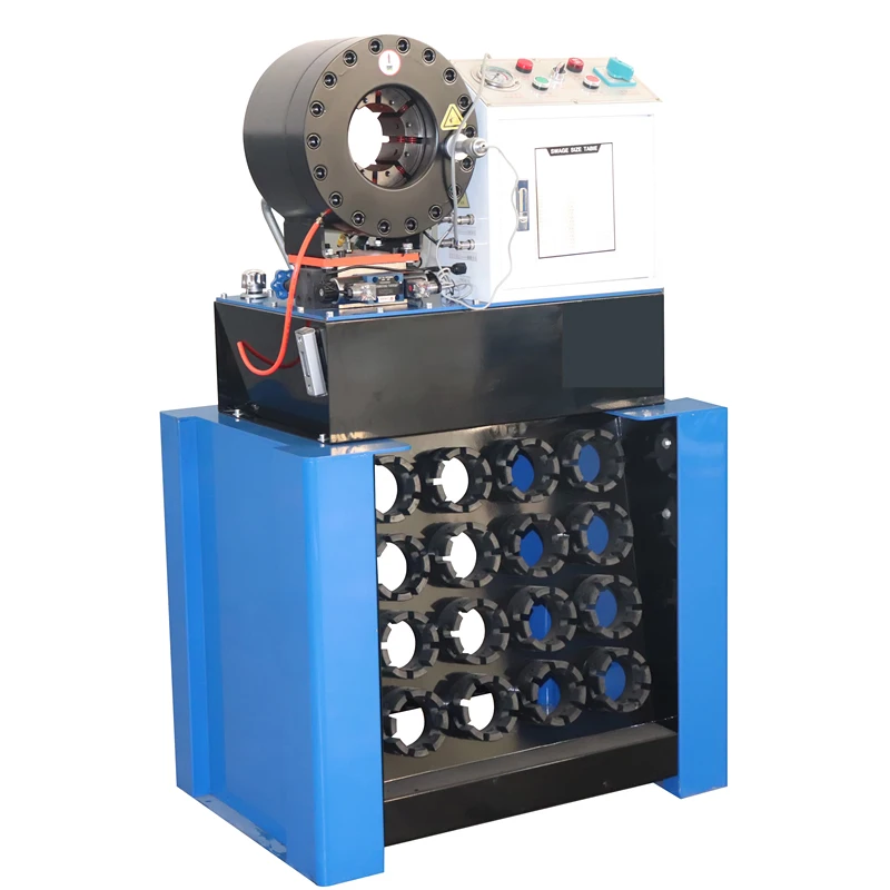 Factory Automatic Hose Pressing Machine Electric Excavator Finn Power Hose Crimper 2inch Hydraulic Pipe Crimping Machine DX68