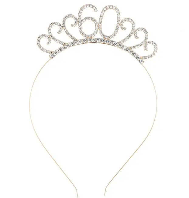 China Big Factory Good Price Crystal Hearts Flower Wedding Cosmetic Hairband