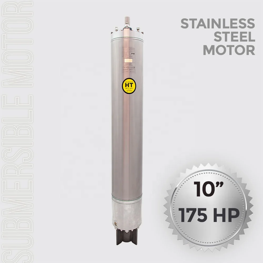 Submersible Pump Motor 10 INCH 175HP (129KW) (Cast Iron, Stainless Steel, Bronze, E-Series Plus)