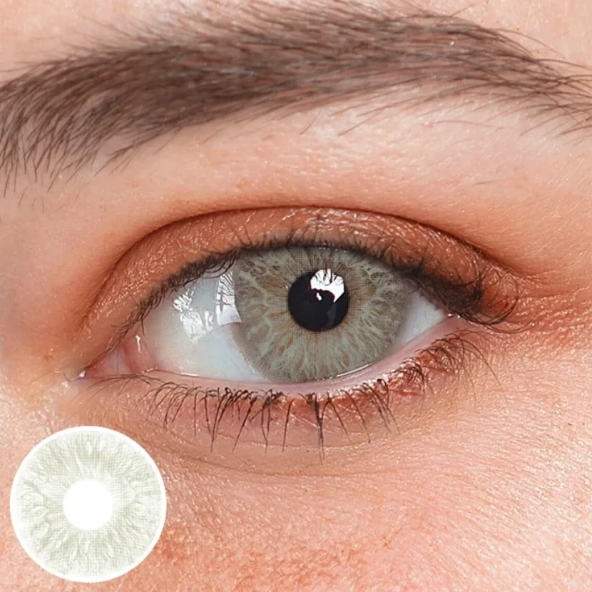 Magic Eye 14.2mm Day Contact Lens Cosmetic Colored Lens New Style Fashion Soft Contacts Brown Big Eyes Color Contact Lenses