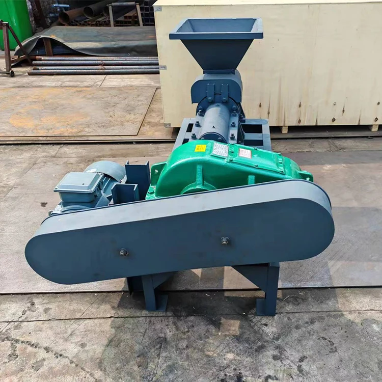 Extrude Biomass Powder Rod Shape Briquettes Small Charcoal Briquettes Production Making Machine