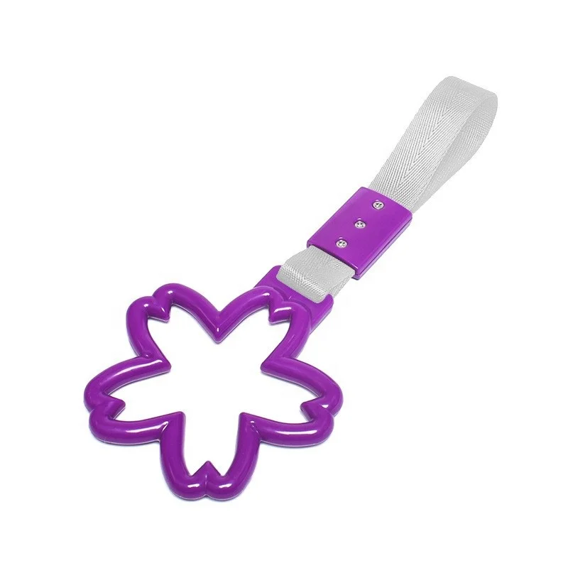 JDM Sakura Flower TSURIKAWA Red Ring Car Accessories  Subway Train Bus Handle