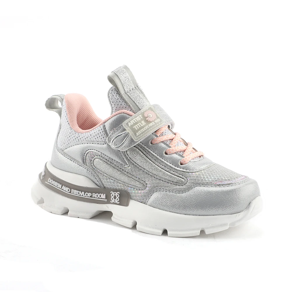 Индивидуальные повседневные кроссовки на платформе с мягкой подошвой для маленьких девочек