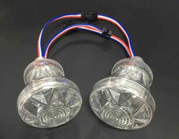 High Cup Led Point Light Addressable 6SMD 5050 LED DC12/24V Programmable with Controller