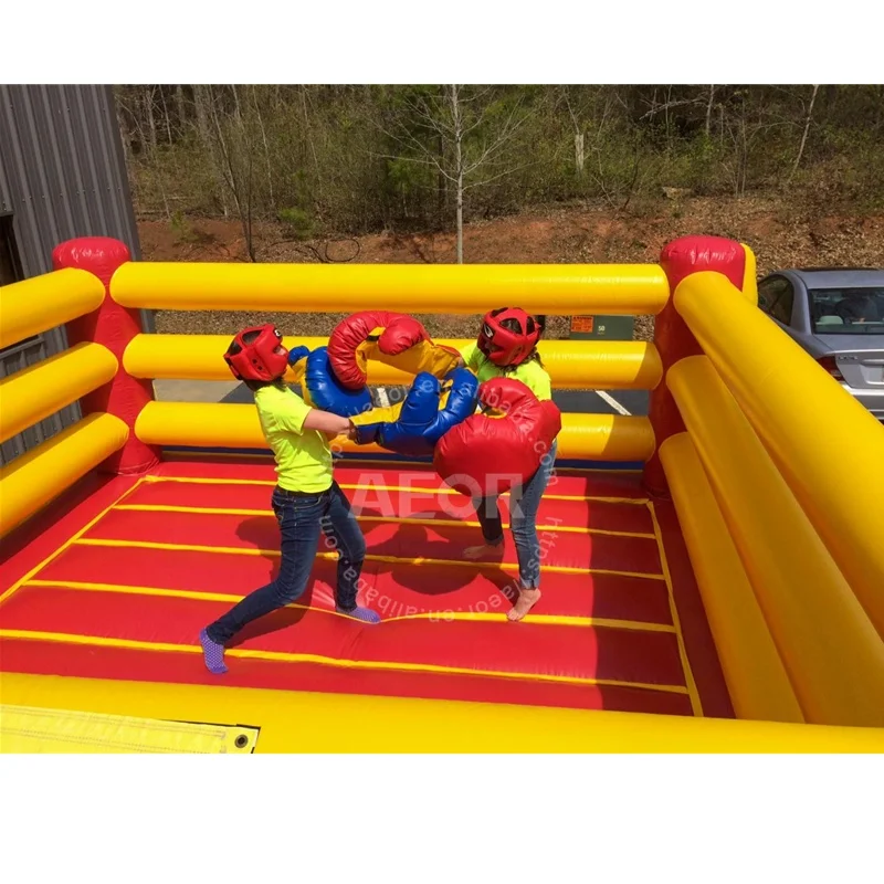 Interactive Toys Commercial Inflatable Boxing Rings For Adults Boxing Training Eipment Boxing Ring