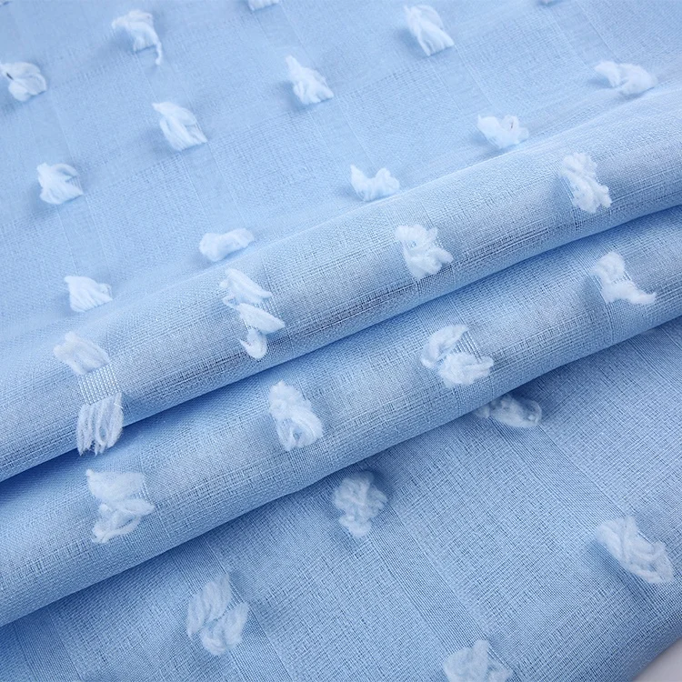 Durable support dress checks uragiri 100 poly woven polyester dot fabric