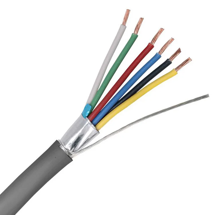 High Flexibility Pull Push Towable Control Cable 25 Core For Electric Installation
