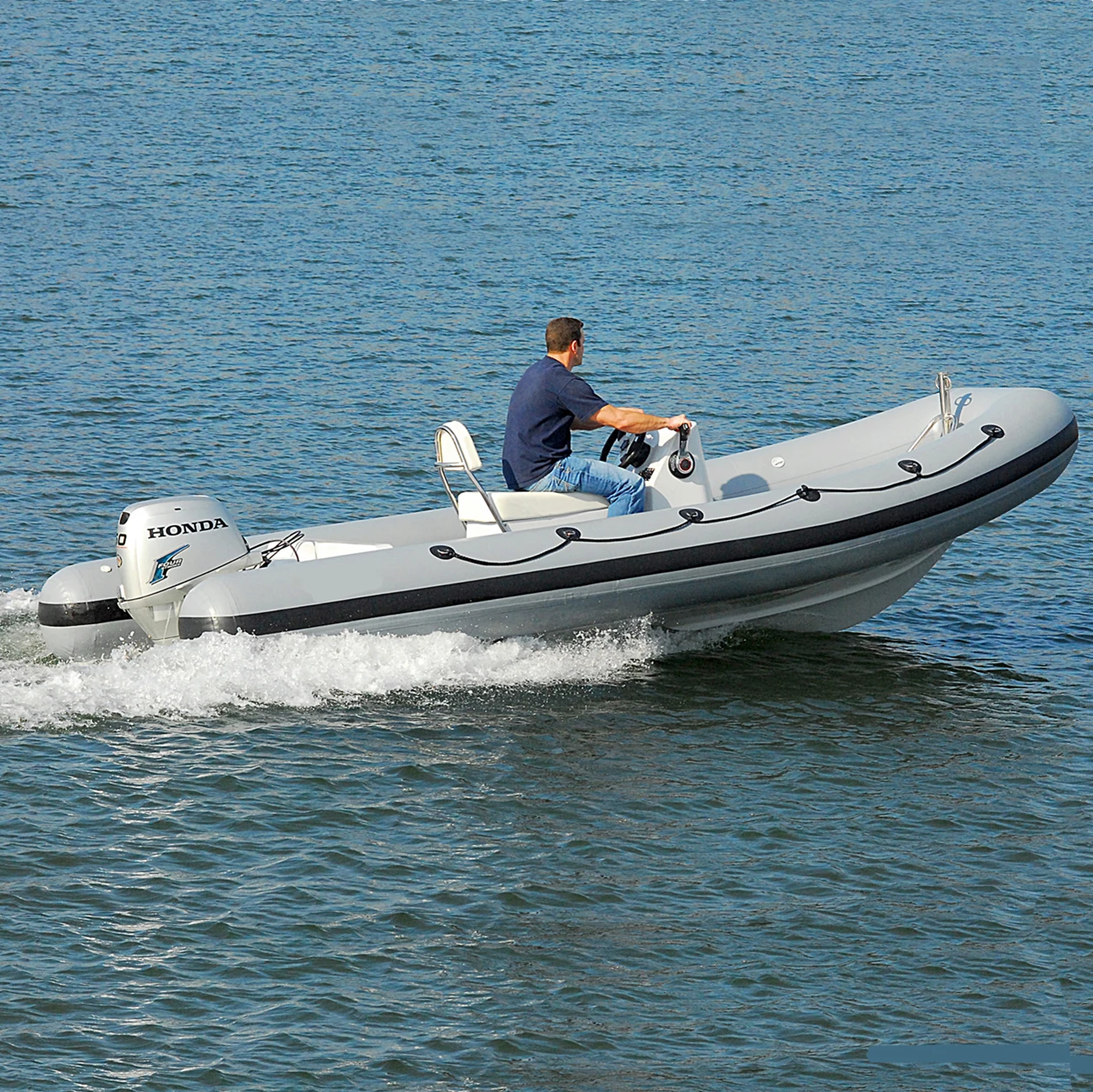 Liya 5.2 meters fabric hypalon motor powered boats inflatable rib boats