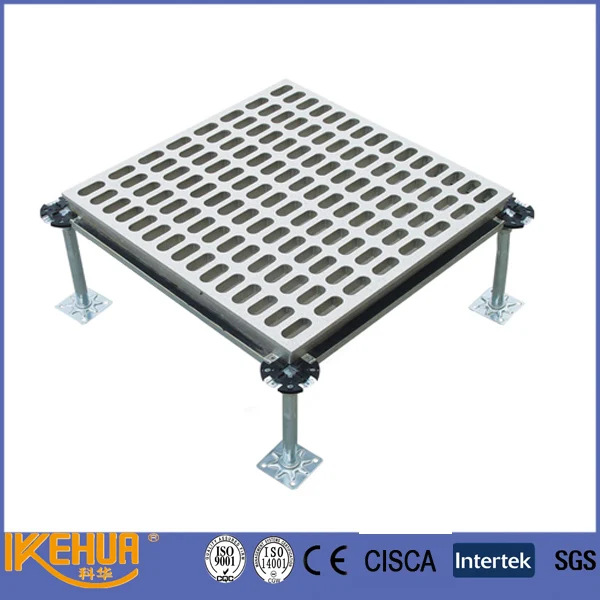 KEHUA custom adjustable Airflow rate raised floor perforated panel