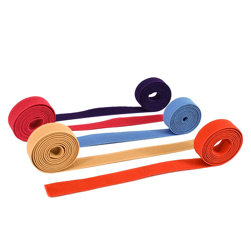 Elastic Band for Short Skirt 50mm Belt 20mm Elawebbing Bandband Clothing Accessories Nylon Custom Logo Crochet Rolls in Pe Bag