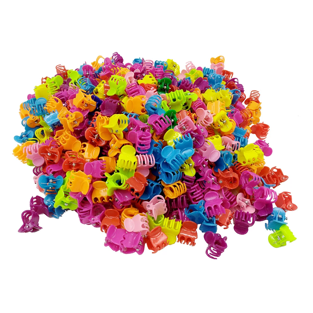 Small Hair Clips Pins Clamps Non Slip Tiny Plastic Jaw Clips Mini Hair Claw Clips for Girls and Women