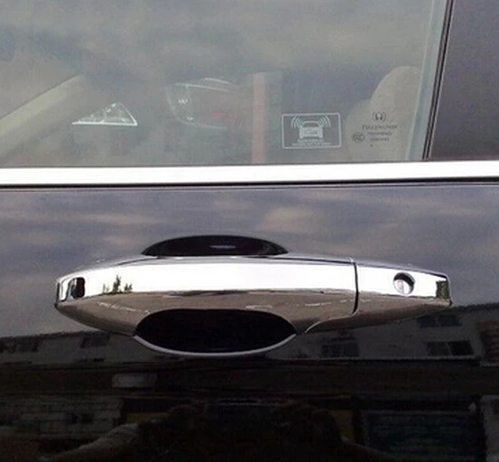 Накладка на дверную ручку из углеродного волокна для honda civic 8 crv 2006 2007 2008 2009 2010 2011 2012 аксессуары автомобиля