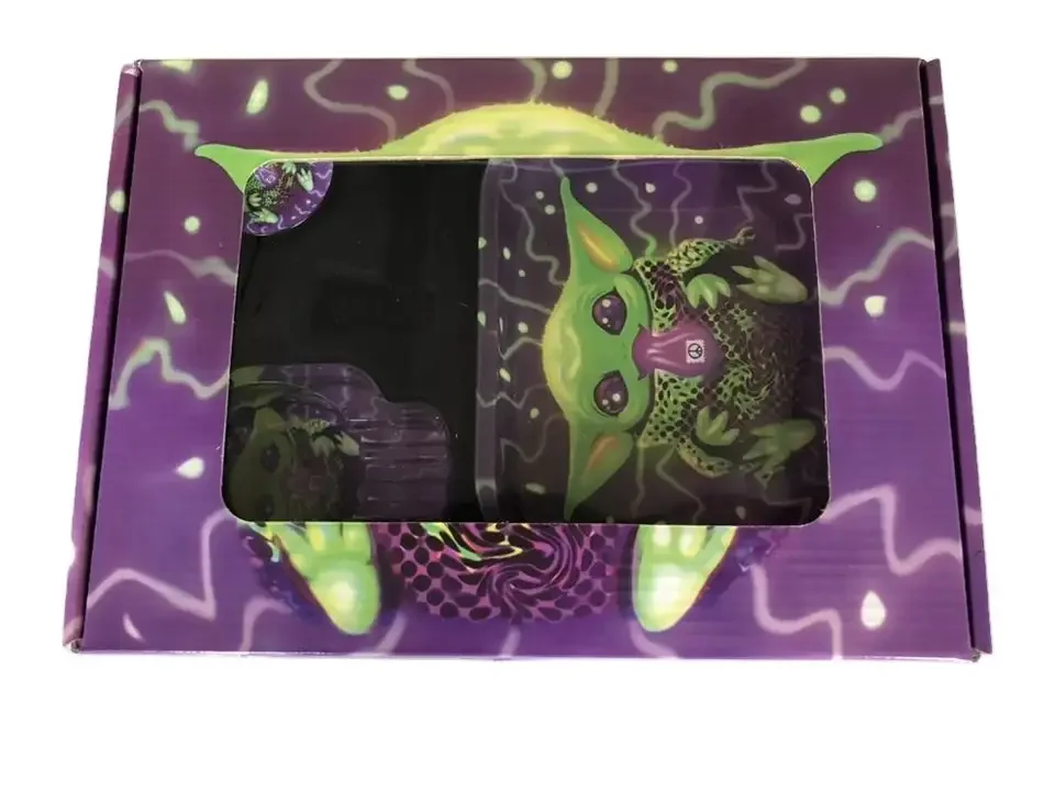 Wholesale Smoking Kit Set 4 in 1 Smoking Rolling Tray Ashtray Grinder Smoke Set