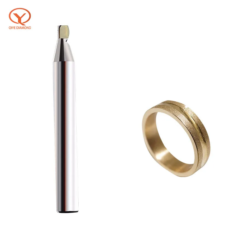 Qiye 1mm-30mm MCD Polishing Milling Cutter CNC Diamond End Mills