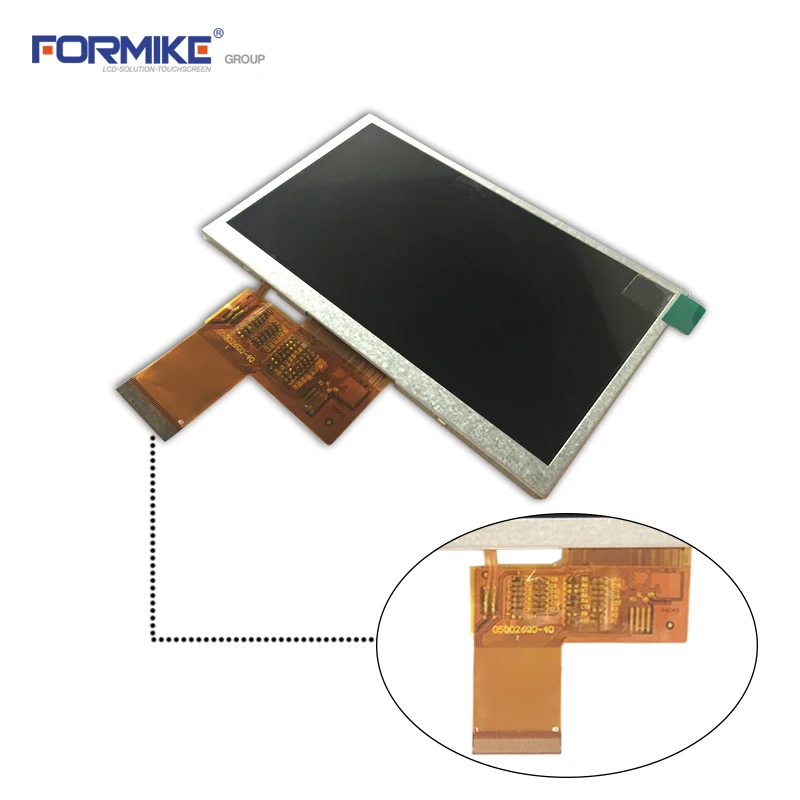 5-дюймовый ЖК-панель 40 штифтов LCD сенсорный экран TFT дисплей с 480x272 Точек
