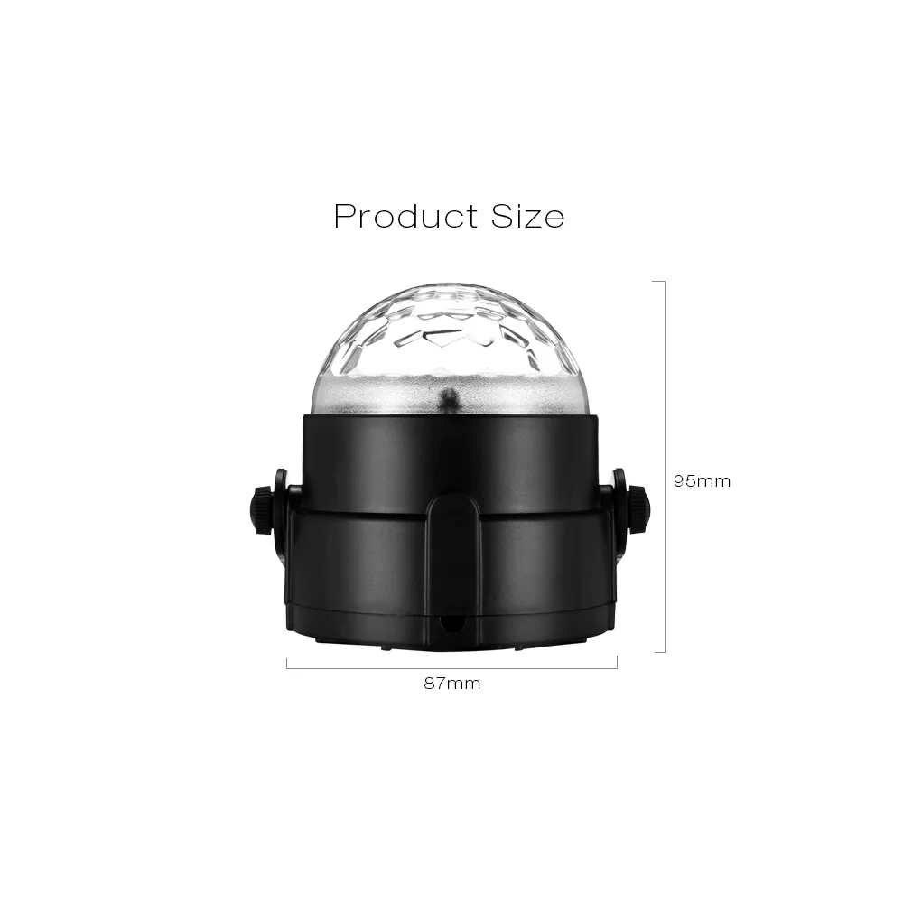 Factory new product wholesale stage disco effect light RGB Super LED Magic Ball Light