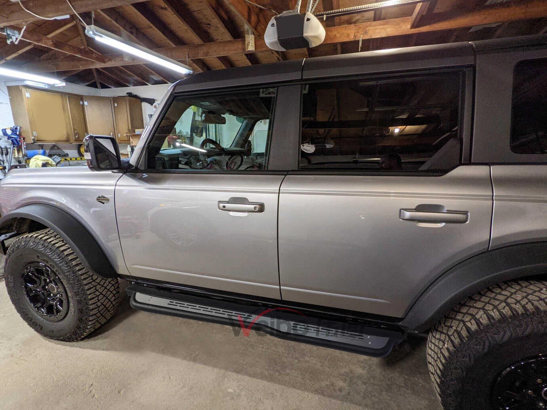 OEM Factory Off Road 4X4 Running Board Car Accessories Steel Side step bars For Ford Bronco 2021-2023