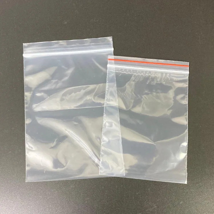 Эко-дружественных Resealable разных размеров на плоской подошве пищевая упаковка прозрачный PE пластиковые мешки замка застежка-молнии