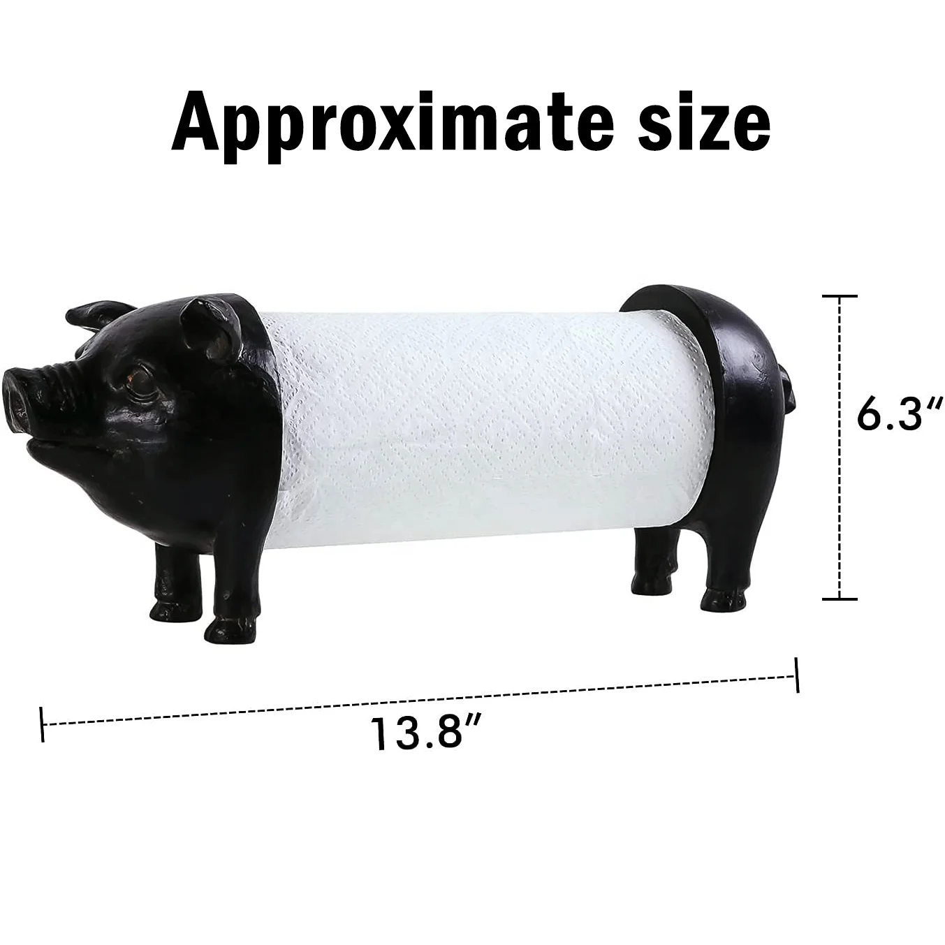 Wholesale handmade custom cute animal paper holders paper towel holder kitchen paper towel holder