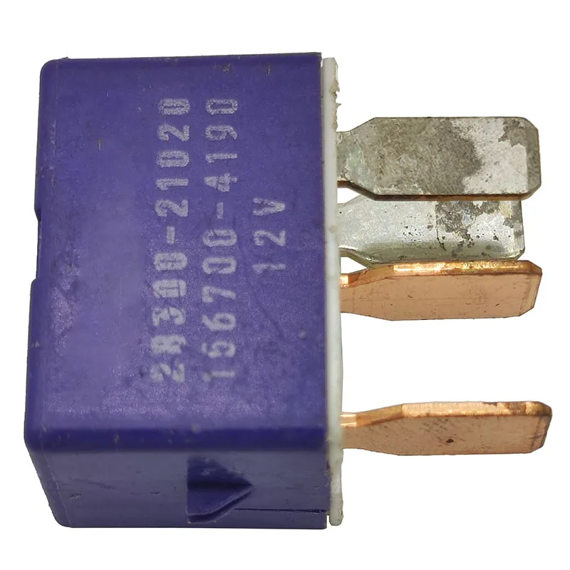 Electronic Components Car Accessories 12V 4 Pins Blue Purple Starter Relay For Lexus OEM 156700-4190 28300-21020