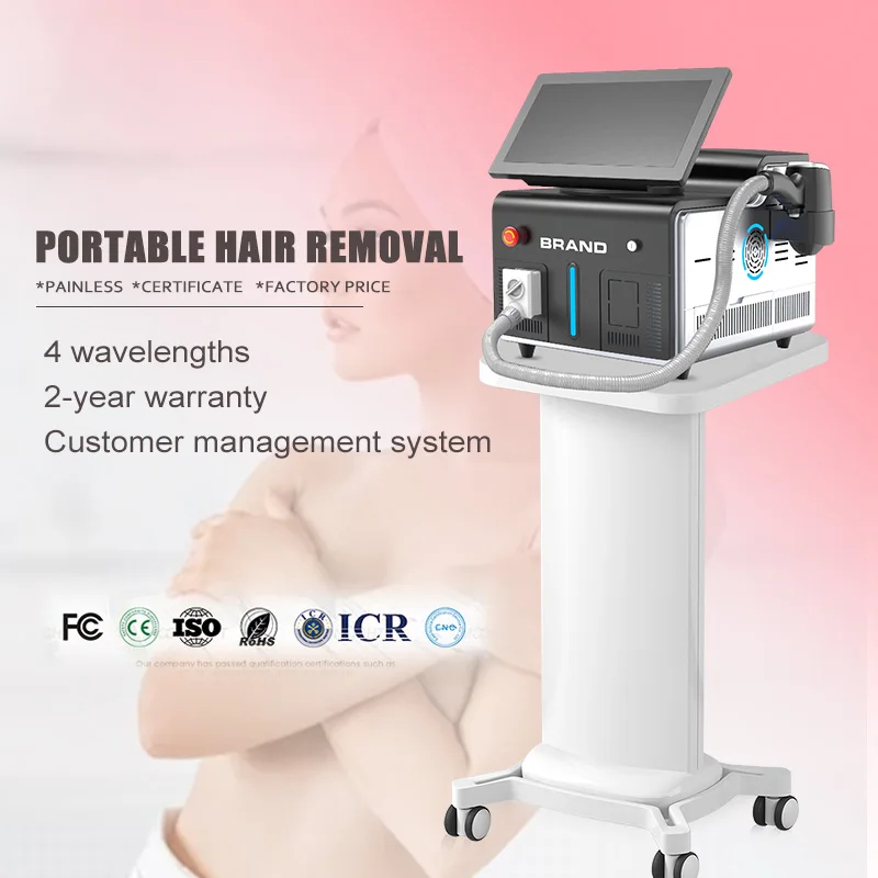 Top rated 808 808nm pioneer montreal iconic diode plus portable laser hair removal machine triple 3 gsd icex 500 home use