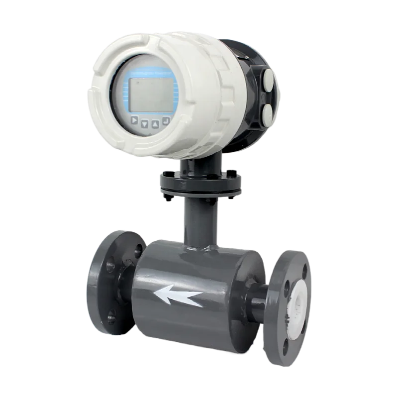 Factory Inline Water 3/4 Inch Sand Slurry Insert type sewage water Electromagnetic  Flow Meter