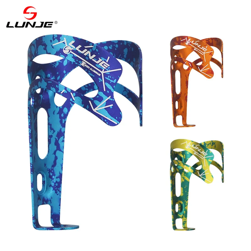 LUNJE High Quality Bicycle Accessories Mountain Road Bike Water Bottle Holder Cages Rack