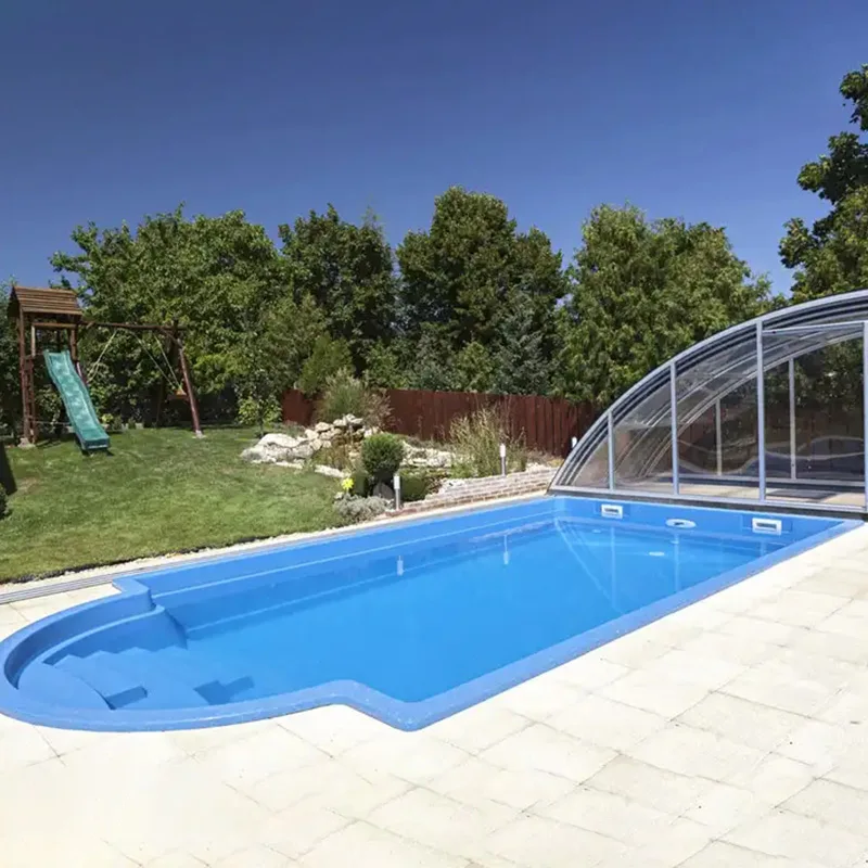 wholesale home adults big size massage jet swimming pool kit prefab fountain fiberglass inground swimming pools manufacture