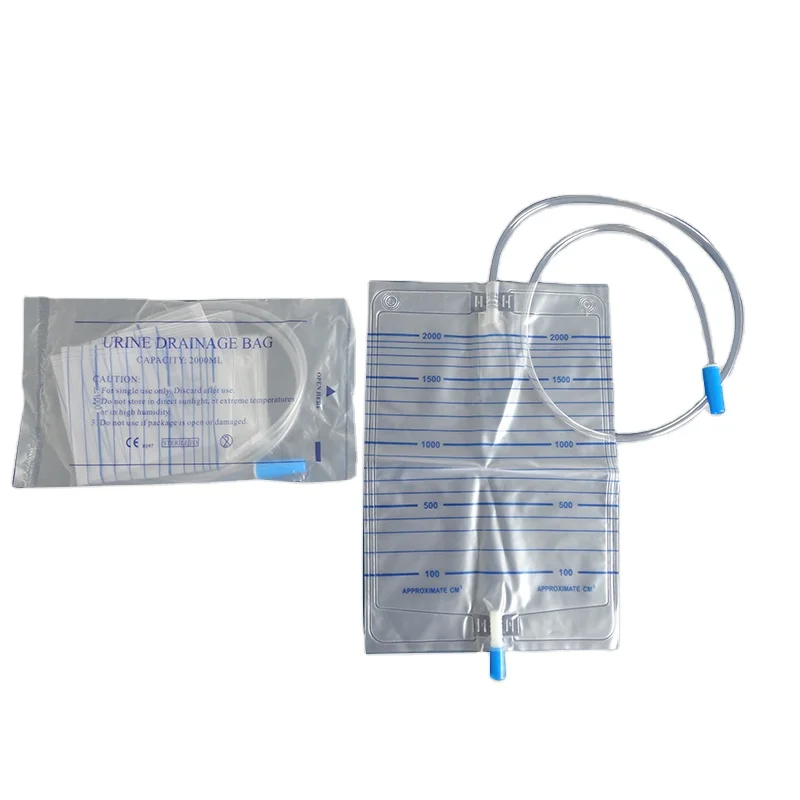 EO Gas disposable luxury urine drainage bag