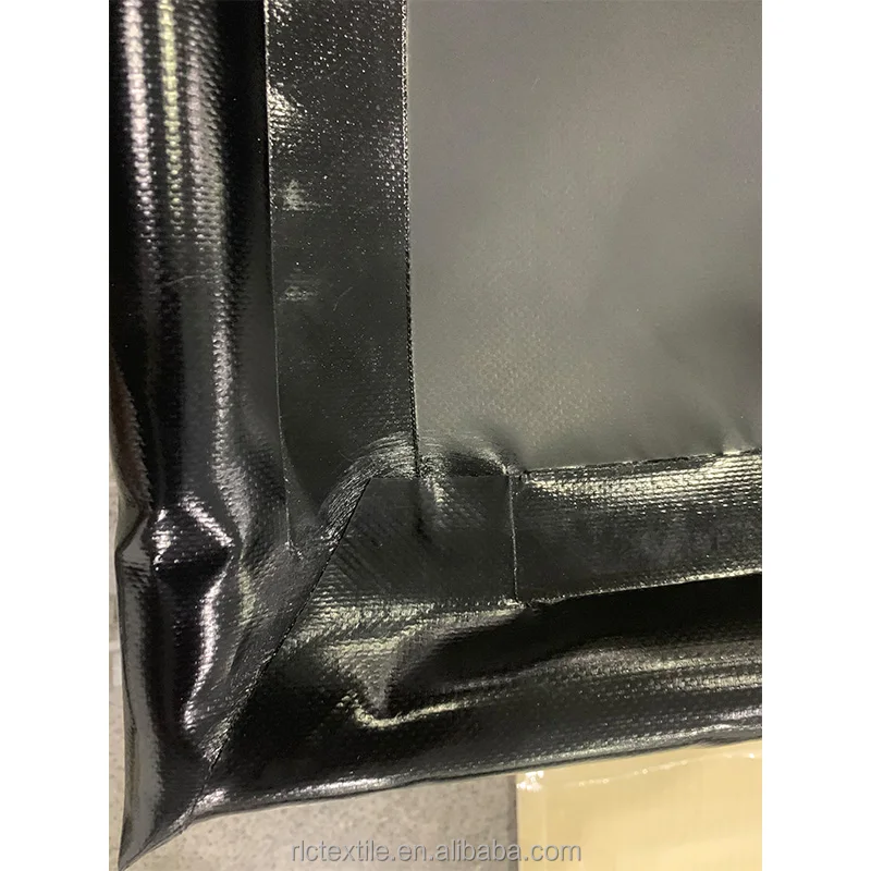 BLACK Waterproof  Heavy Duty Covering  PVC Tarps Sheet Tarpaulin Cover for Car Oil Cushion
