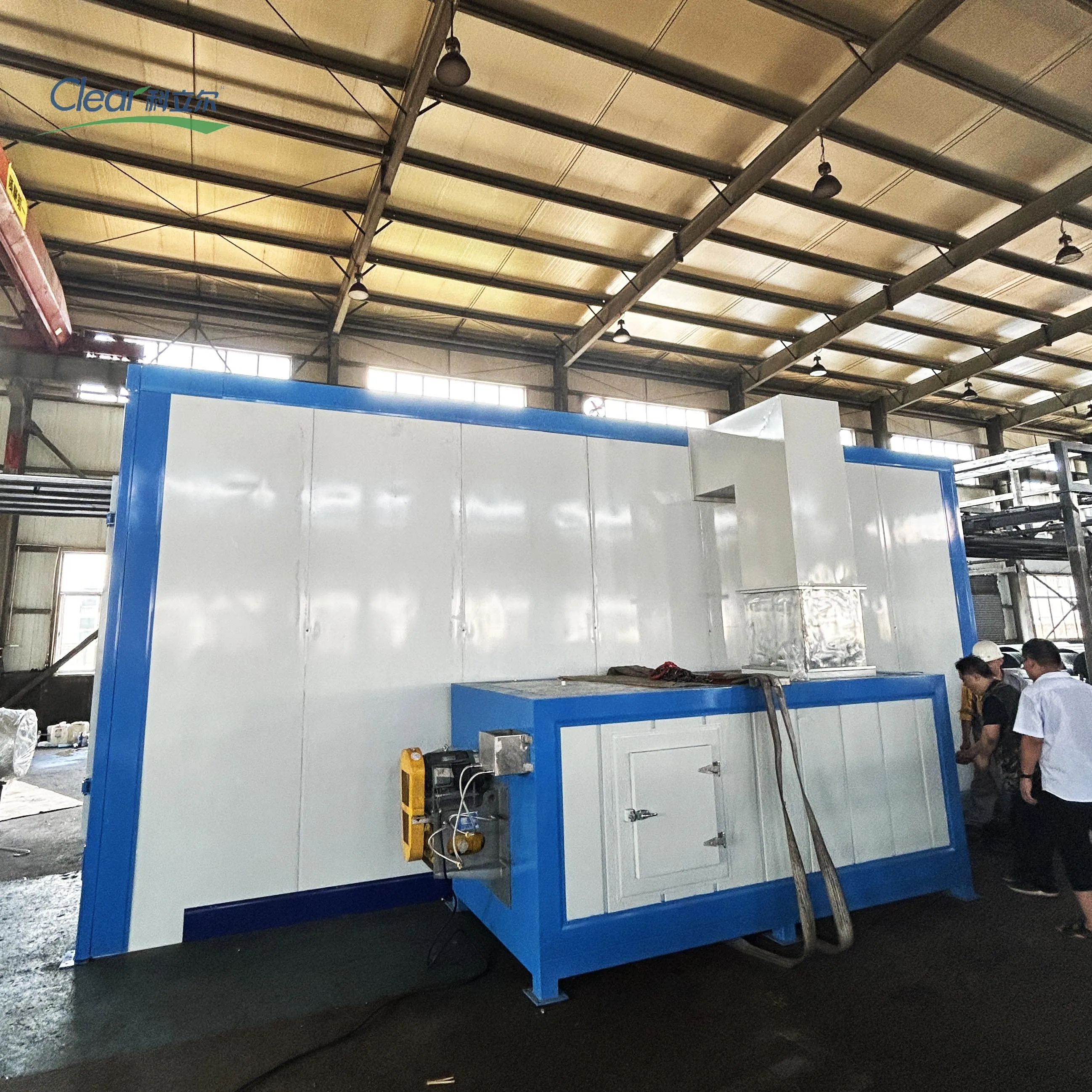 Manual / Automatic large electrostatic powder coating oven for sale