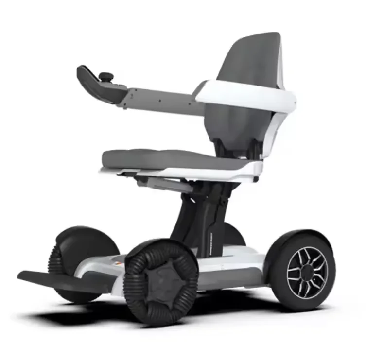New type intelligent remote control fully automatic folding elderly disability mobility vehicle wheelchair