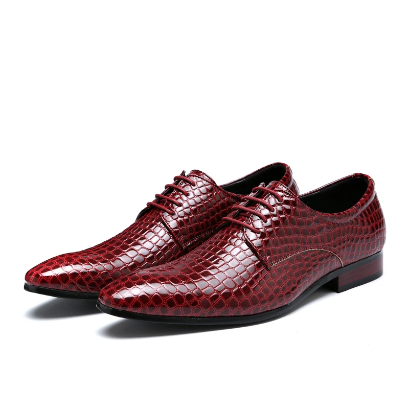 Alibaba-Webshop hot sale china factory cheap business classic knit design oxford flat dress shoes for men latest