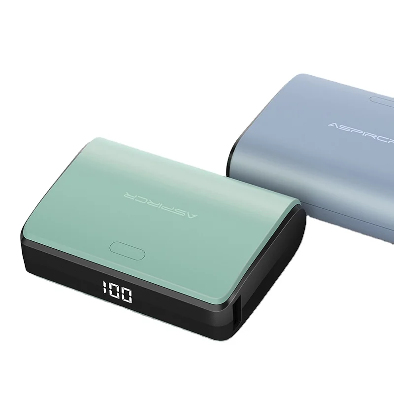 
Wholesaler power bank 21700 high capacity lithium ion battery fast charging factory universal 10000mah power bank 