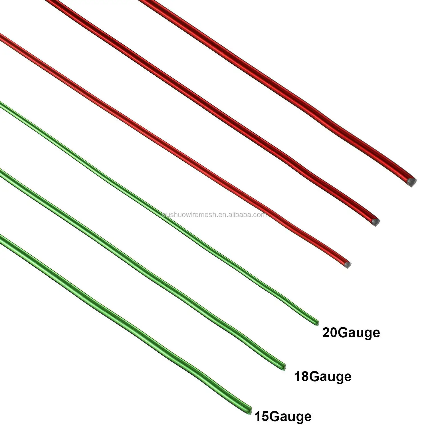 Various colors aluminum craft beading wire for necklace making