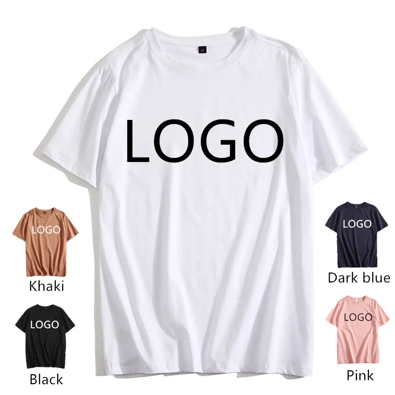 
Custom Printed Long T Shirt Men Plus Size Cotton T Shirt 