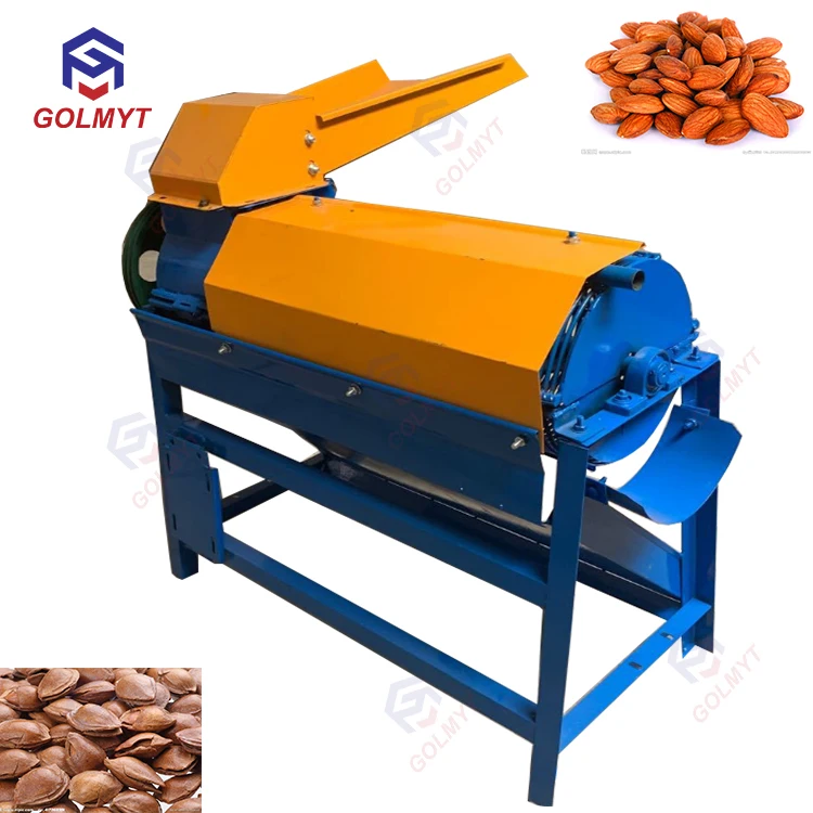 Автоматический сепаратор миндальной целлюлозы, высокопроизводительный сепаратор миндальной целлюлозы, лидер продаж, лущильный сепаратор миндальной целлюлозы