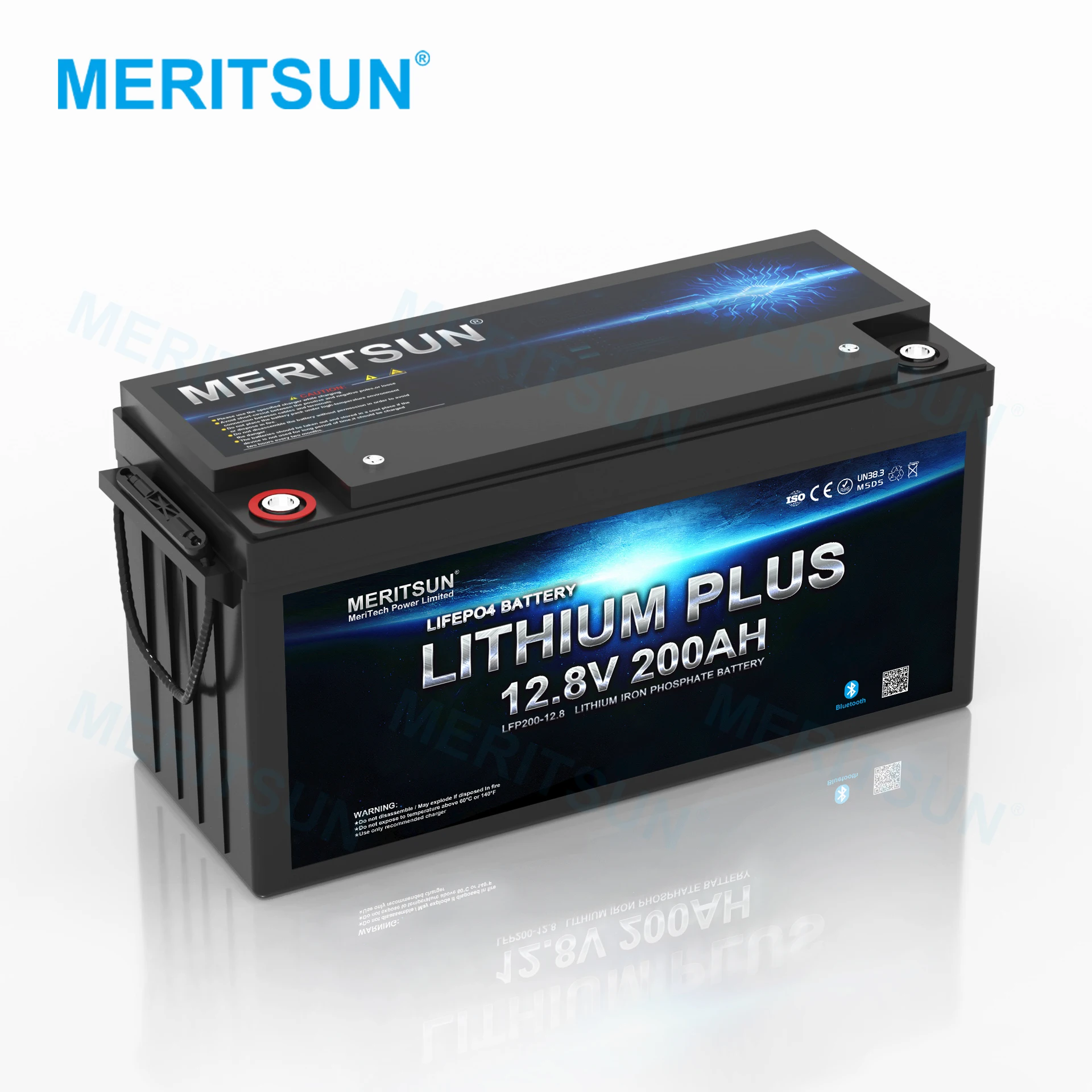 New APP control Cycle Life> 4000times 12V 100Ah China Guangzhou Li-ion Lipo LiFePO4 Lithium Battery Pack