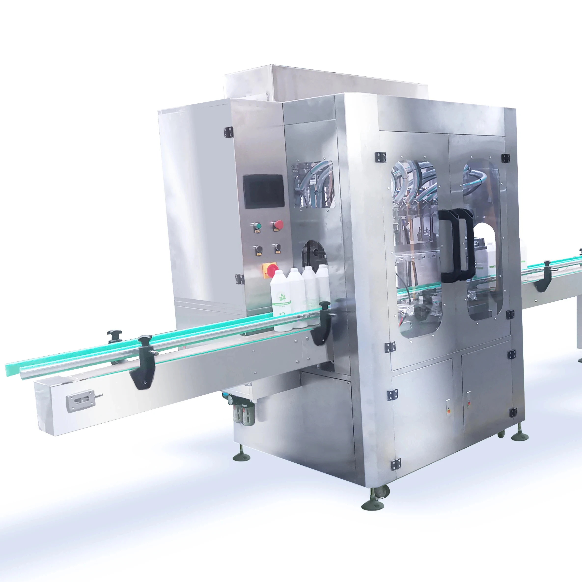 Automatic Vertical Piston Sauce Cream Lotion Shampoo Liquid for Gel Bottle Jam Filling Machine