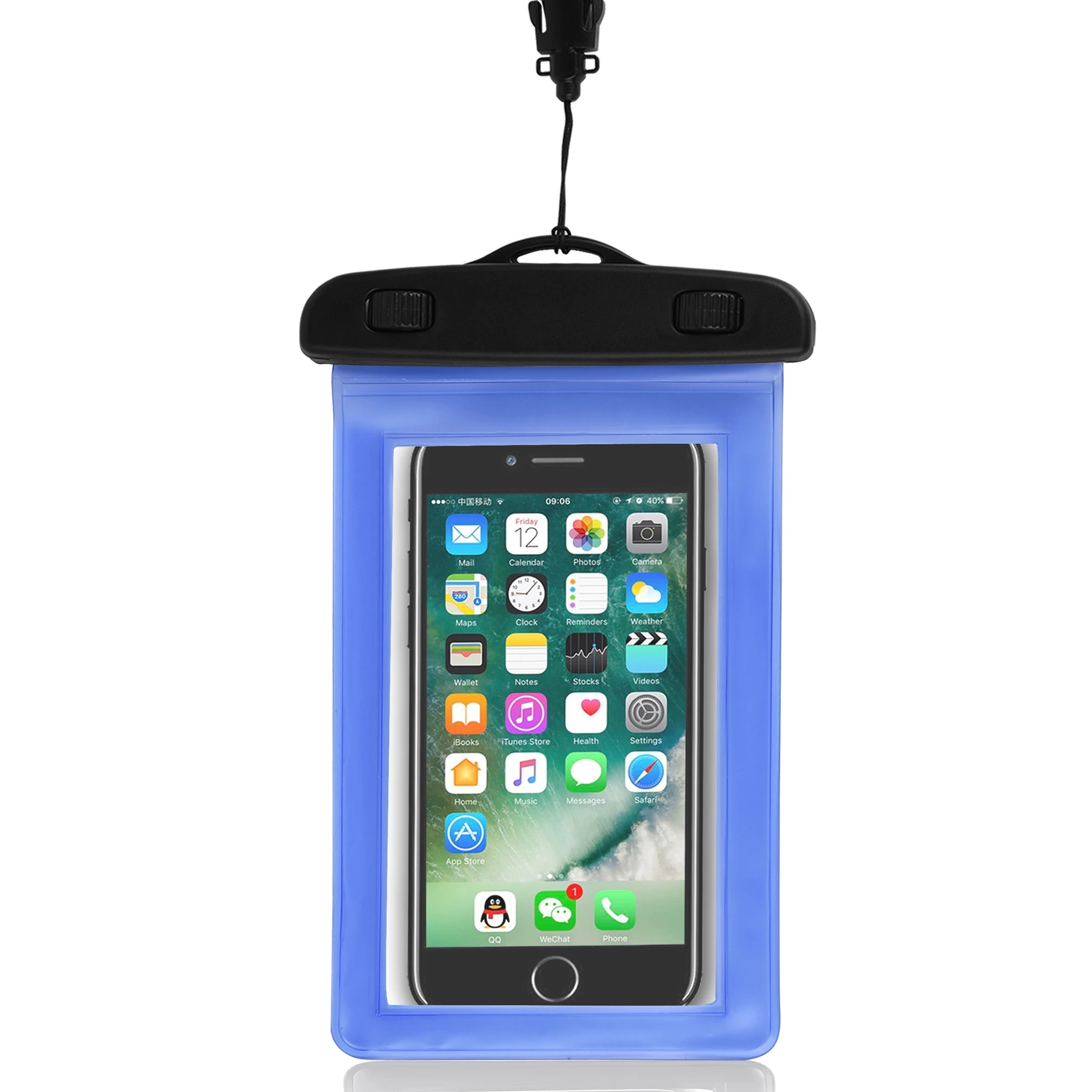 Чехол для телефона изготовленный на заказ для iPhone 6/6S/7 дюймов ПВХ водонепроницаемый ТПУ 4,7 2018/8 с шнурком