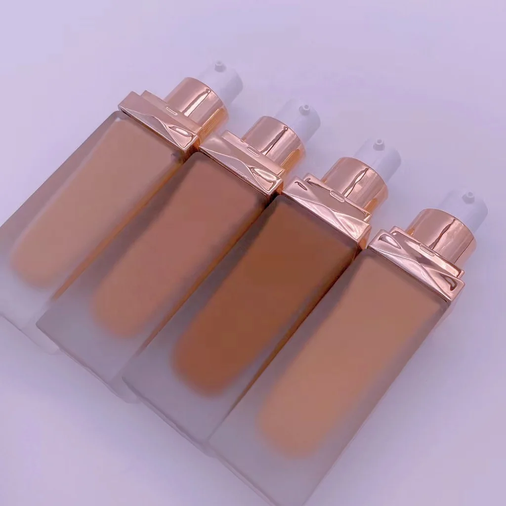 Full Coverage Liquid Foundation Private Label Face Makeup Matte Foundation Waterproof Long Lasting with SPF15 Foudnation