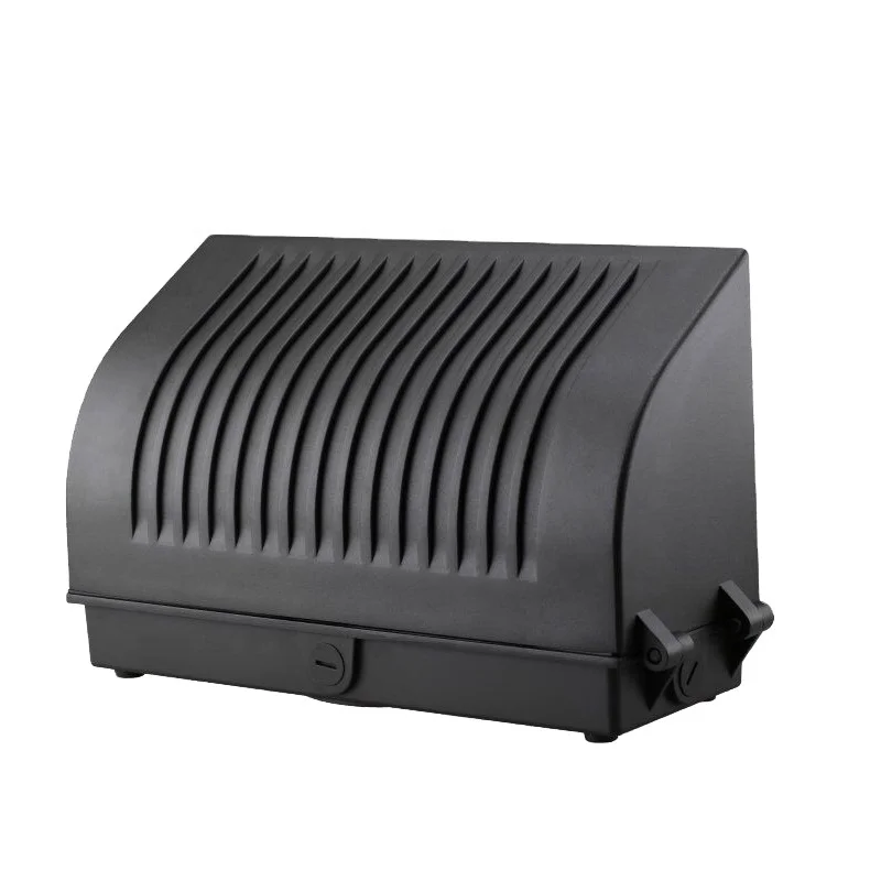 DLC America courtyard dimming power adjust color temperature 45W 70W Full cutoff wall pack lighting