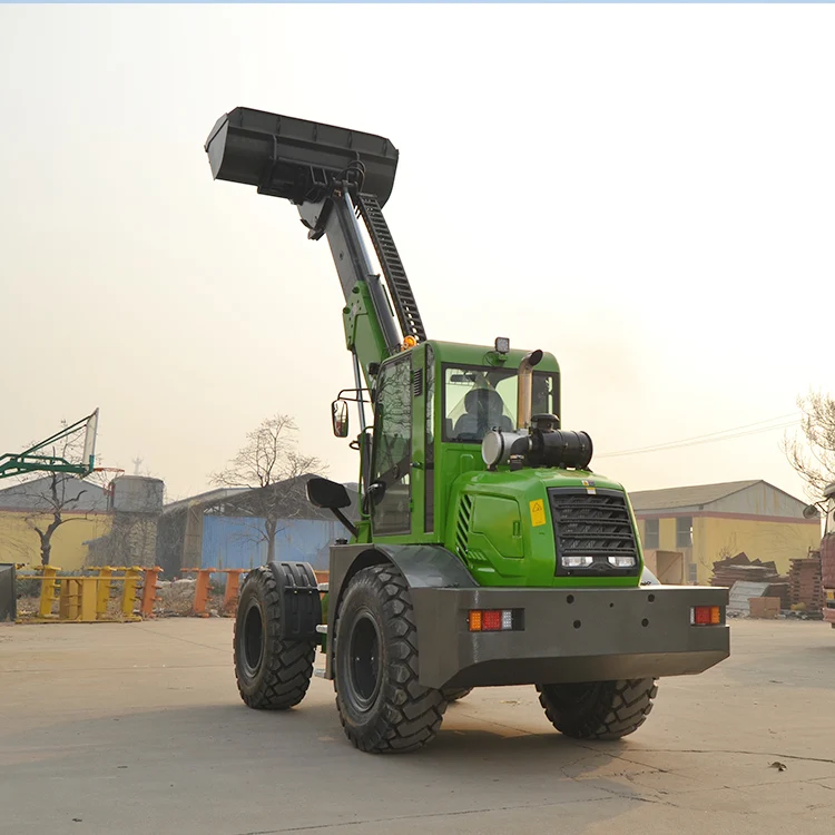 3 ton telescopic loader backhoe excavator tractor with backhoe and front loader